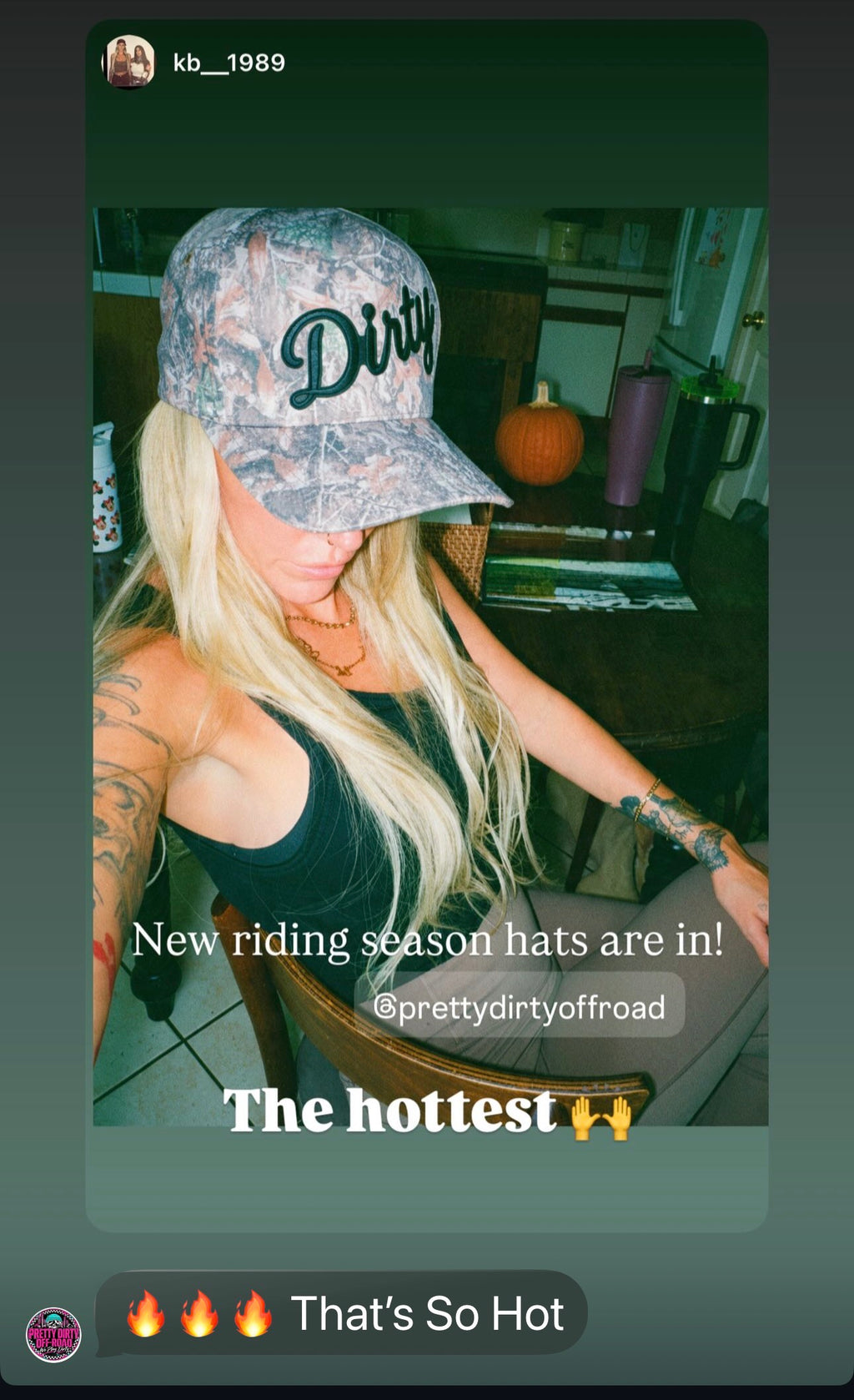 All Over Camo Dirty Hat