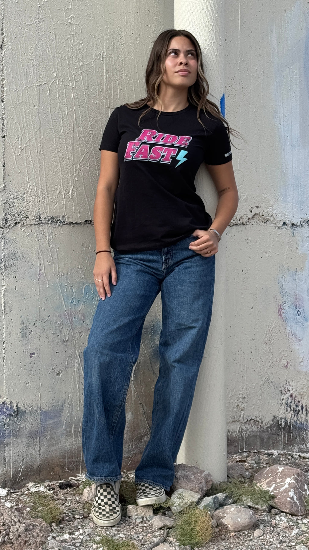 Ride Fast Black Tee